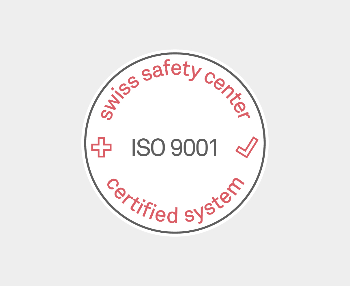 ISO 9001 label